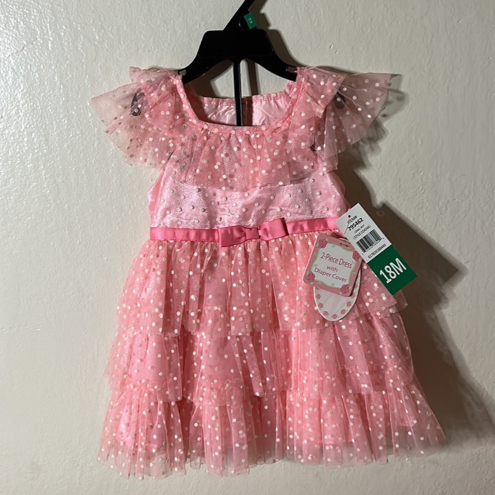 Pink Baby Girl Dress - Picture 3 of 4